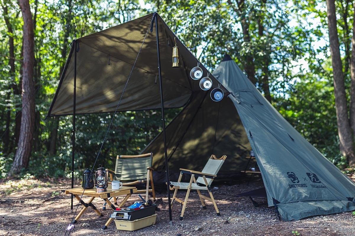 OneTigris×ハイランダー「A型フレーム Northgaze ポリコットン」登場