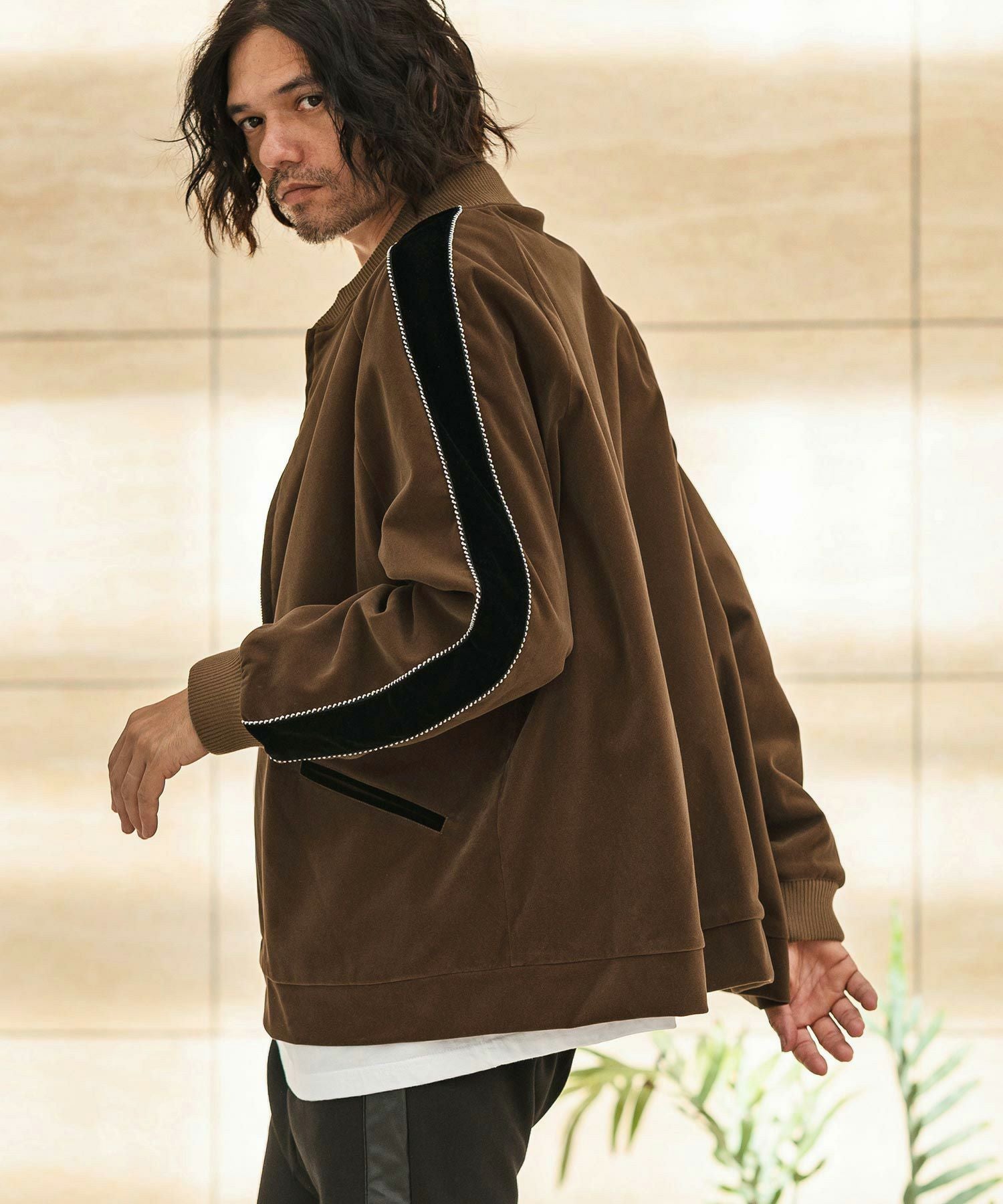 50%OFF【CAMBIO(カンビオ)】ベロアスカジャン(HLCM0174) | CAMBIO カンビオ