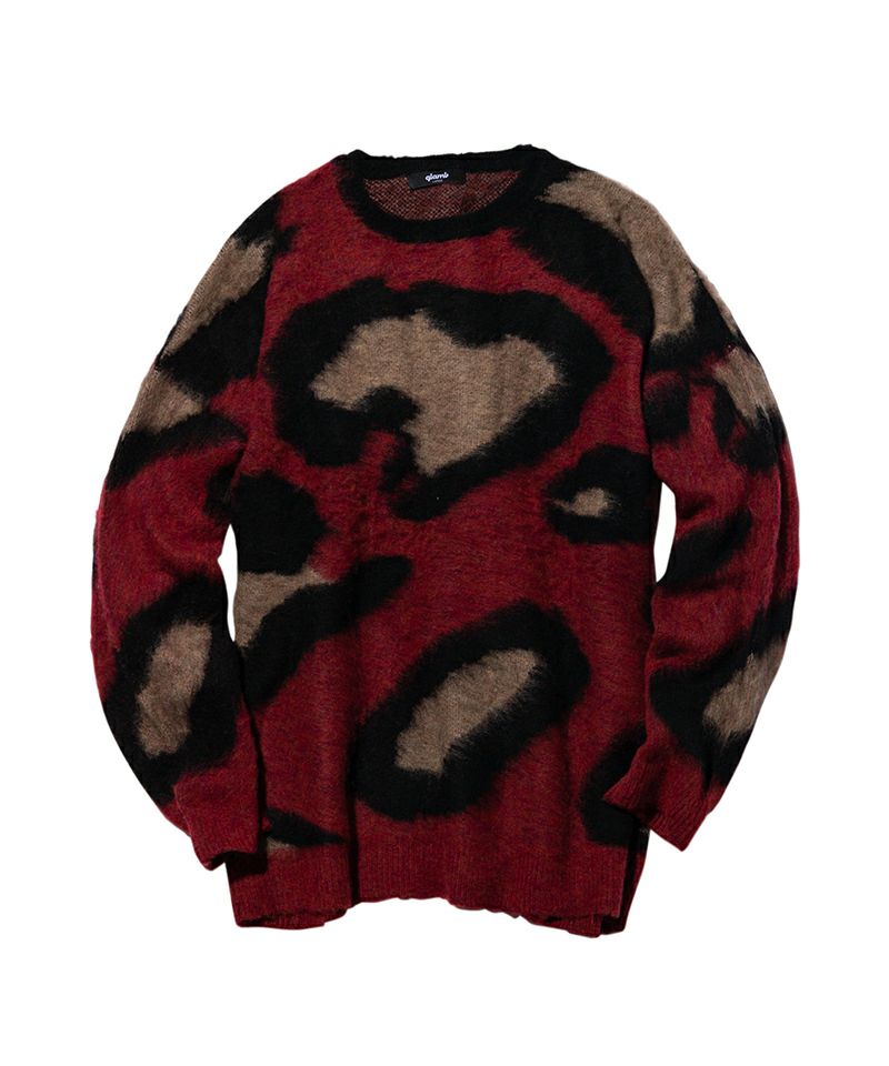 60%OFF【glamb(グラム)】Big Leopard Knit ビッグレオパードニット