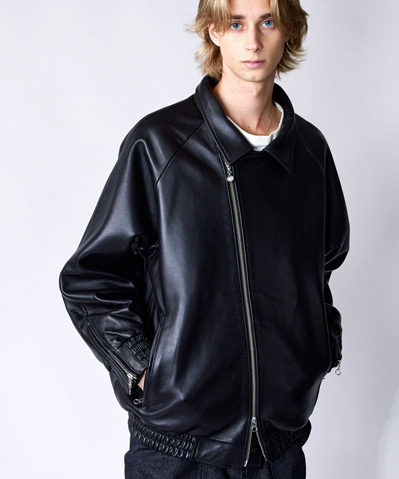 50%OFF【rehacer(レアセル)】Joint Sheep Riders JKT ライダースレザー