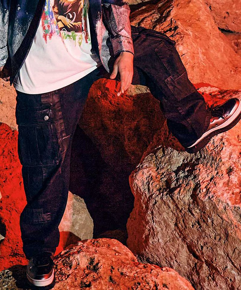 glamb(グラム)】Unplugged Cargo Denim アンプラグドカーゴデニム