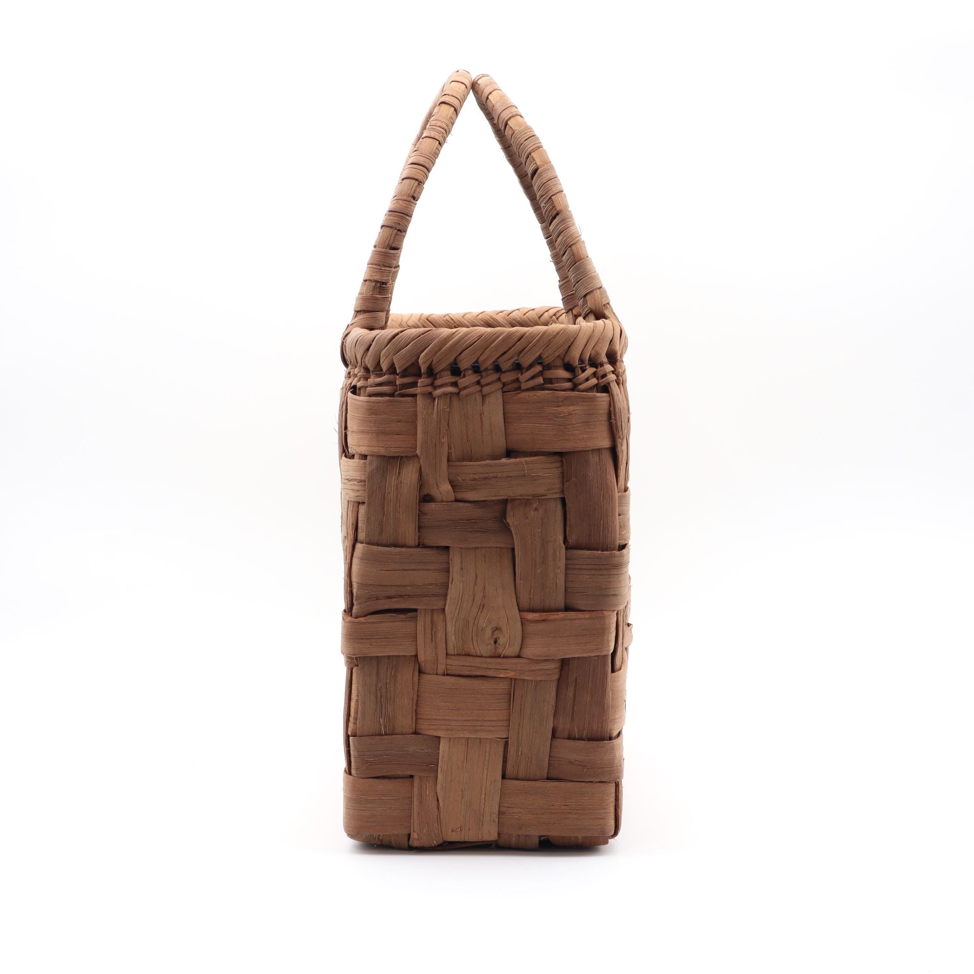 国産山葡萄かご 網代太ひご 国内採取国内製作 お修理可能 母娘孫3世代