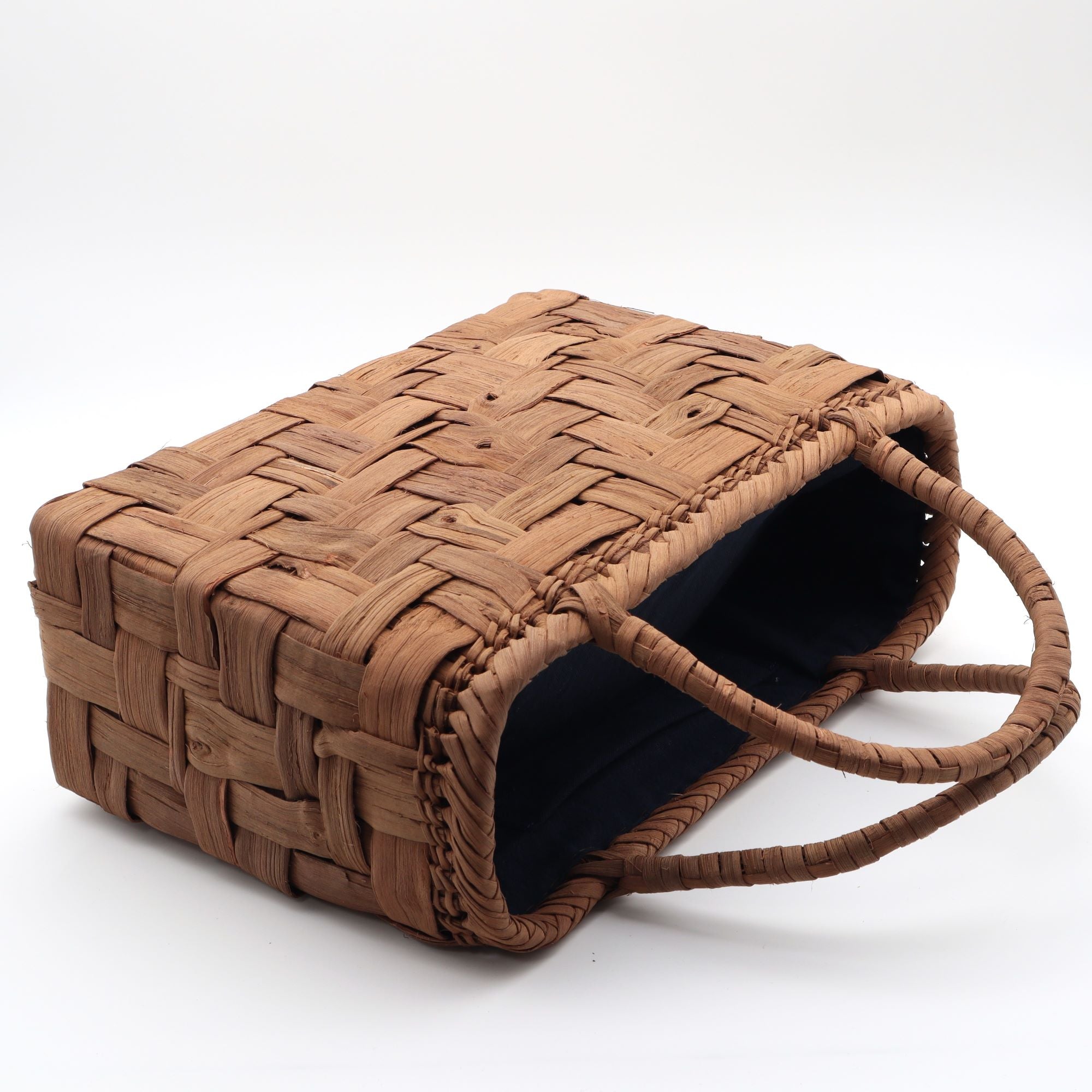 国産山葡萄かご 網代太ひご 国内採取国内製作 お修理可能 母娘孫3世代