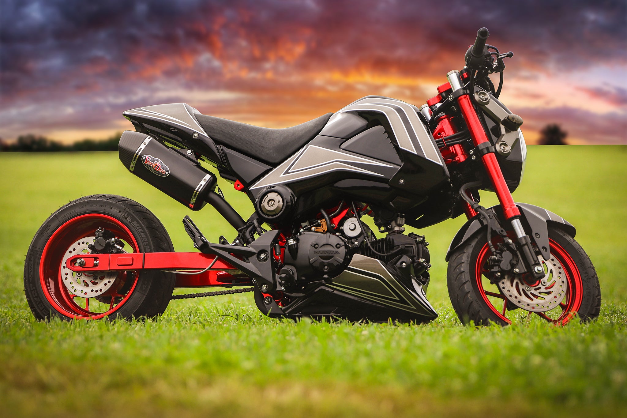 Swing Arm Extension Kit (Grom 13-20 and z125) – C&S Custom