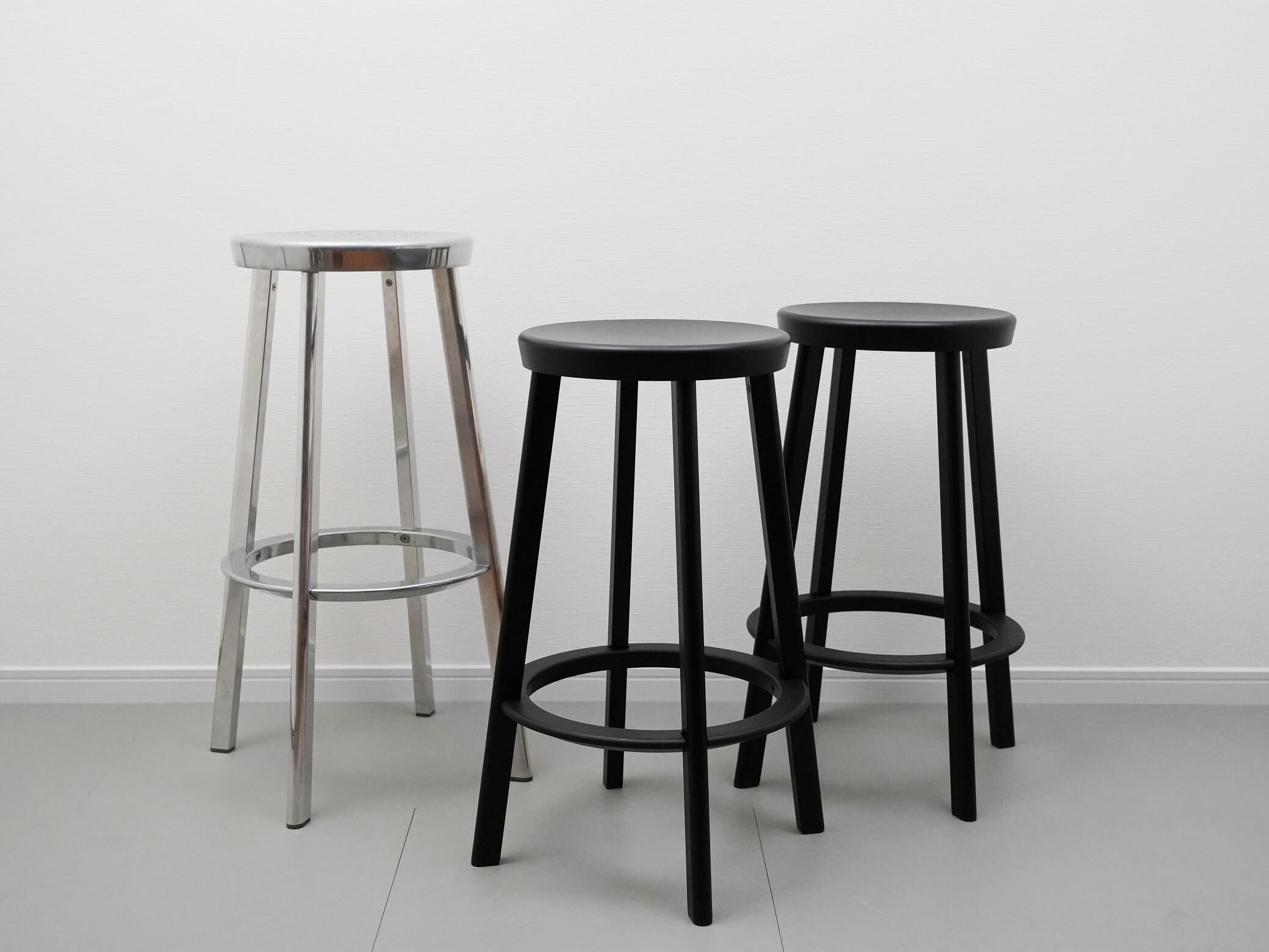 デジャヴ スツール H66 ブラック マジス 深澤直人 デジャブ 中古