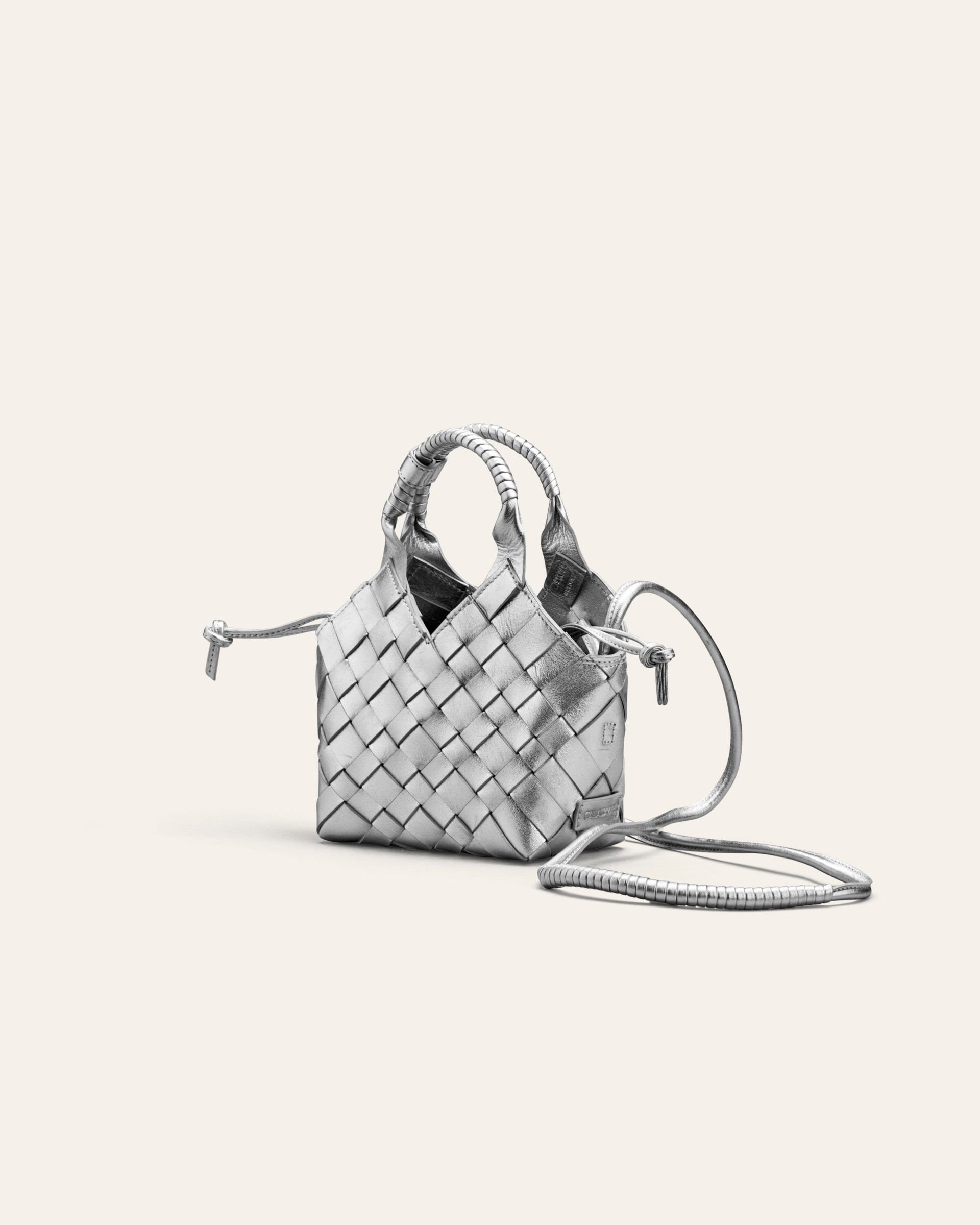 Cala Jade - MISU Mini Cross-body bag - silver