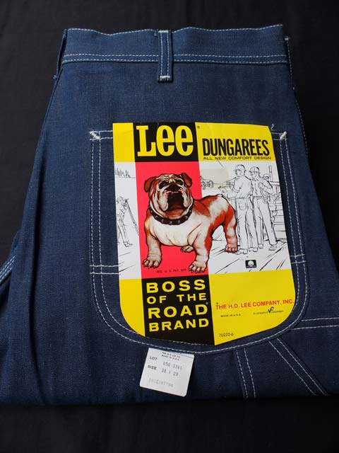 1970's DEAD STOCK “ LEE ” × “ BOSS OF THE ROAD ” デニム ペインター