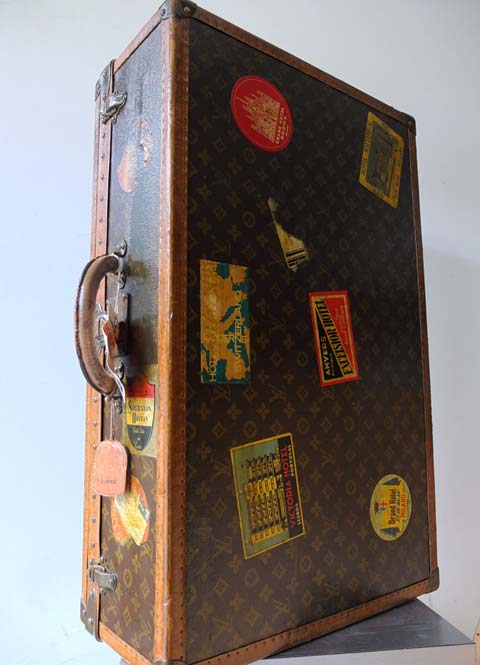 1940〜1950's ハンドペイントモノグラム ルイ・ヴィトン（LOUIS