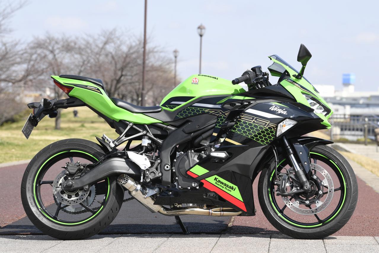 社外製マフラーとカワサキ Ninja ZX-25Rの相性】SP忠男のパワー