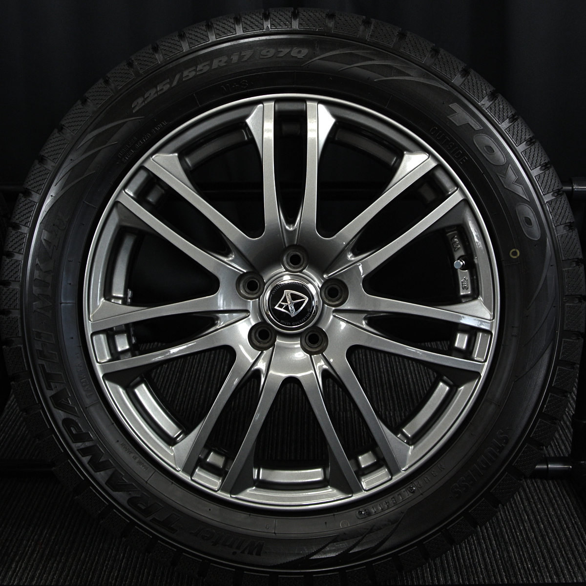 WEDS (ウェッズ) VELVA (ヴェルヴァ) ZS 17×7J(+47)PCD100-5H ガンメタ