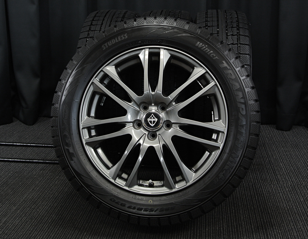 WEDS (ウェッズ) VELVA (ヴェルヴァ) ZS 17×7J(+47)PCD100-5H ガンメタ