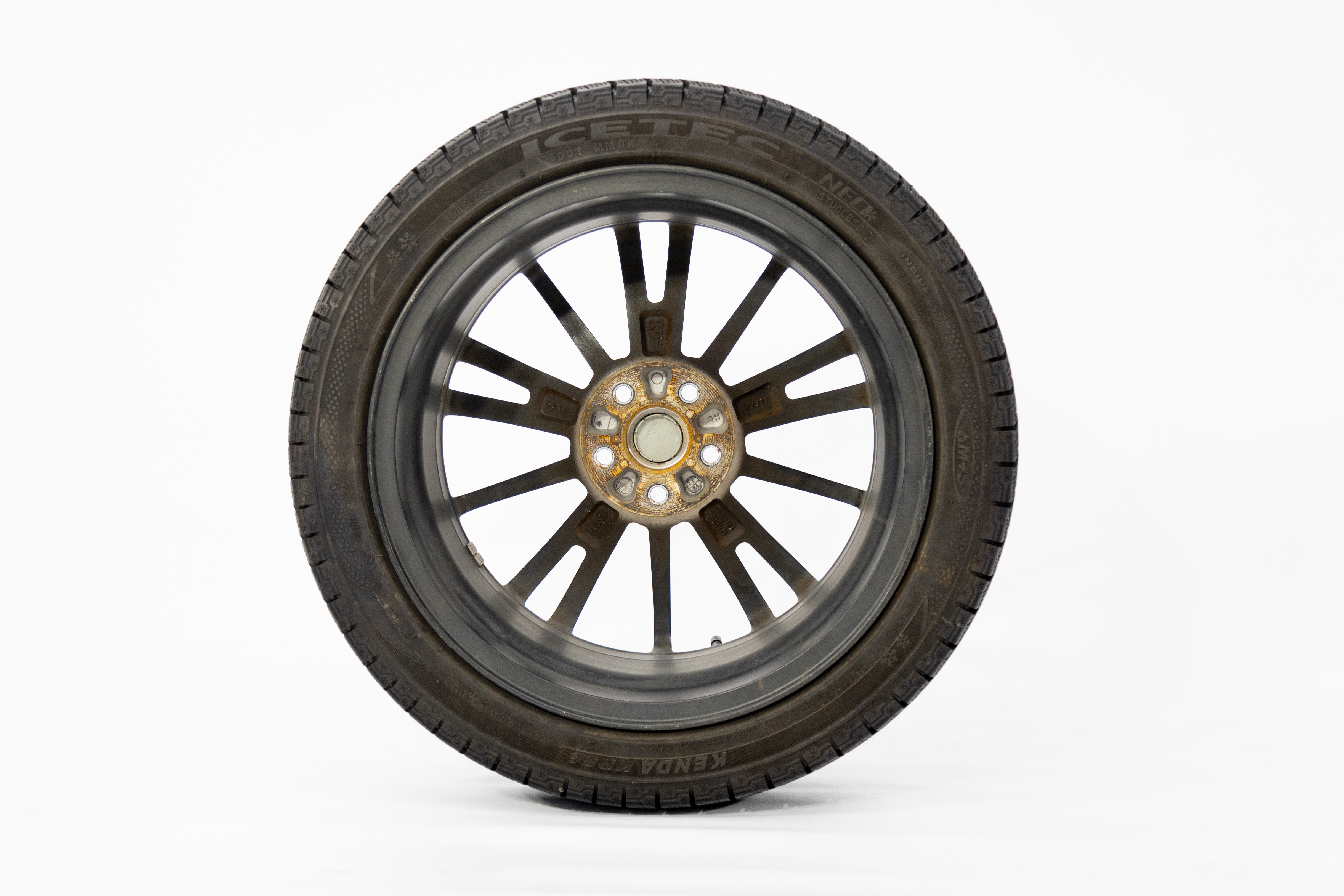 中古】KENDA KR36 215/45R17 86前期純正AW スタッドレス・ホイール