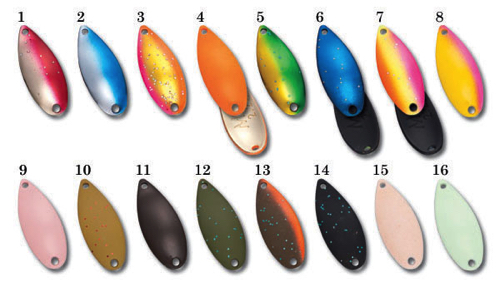 スプーン 77個セット ワレット付 トラウト 管釣り ミュー アルフレッド