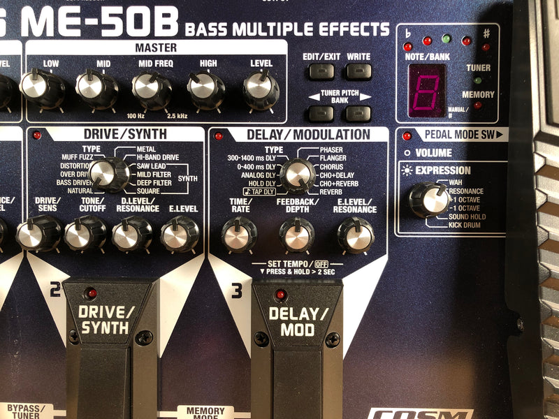 Boss ME-50B Bass Multi-Effects Toronto, ON | Cask Music