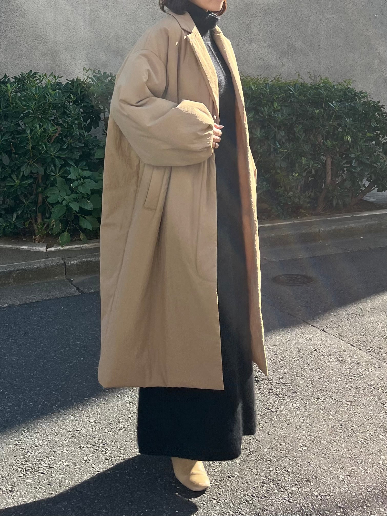 撥水リサイクルナイロン中綿コート – CASA FLINE