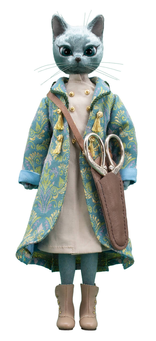 大人が本気で遊べるドールハウスから猫型コレクションが誕生！第1弾は