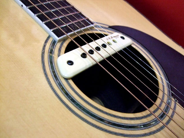 L.R.Baggs M1 Passive 本体加工不要の簡単取り付けマイク！ アコギ