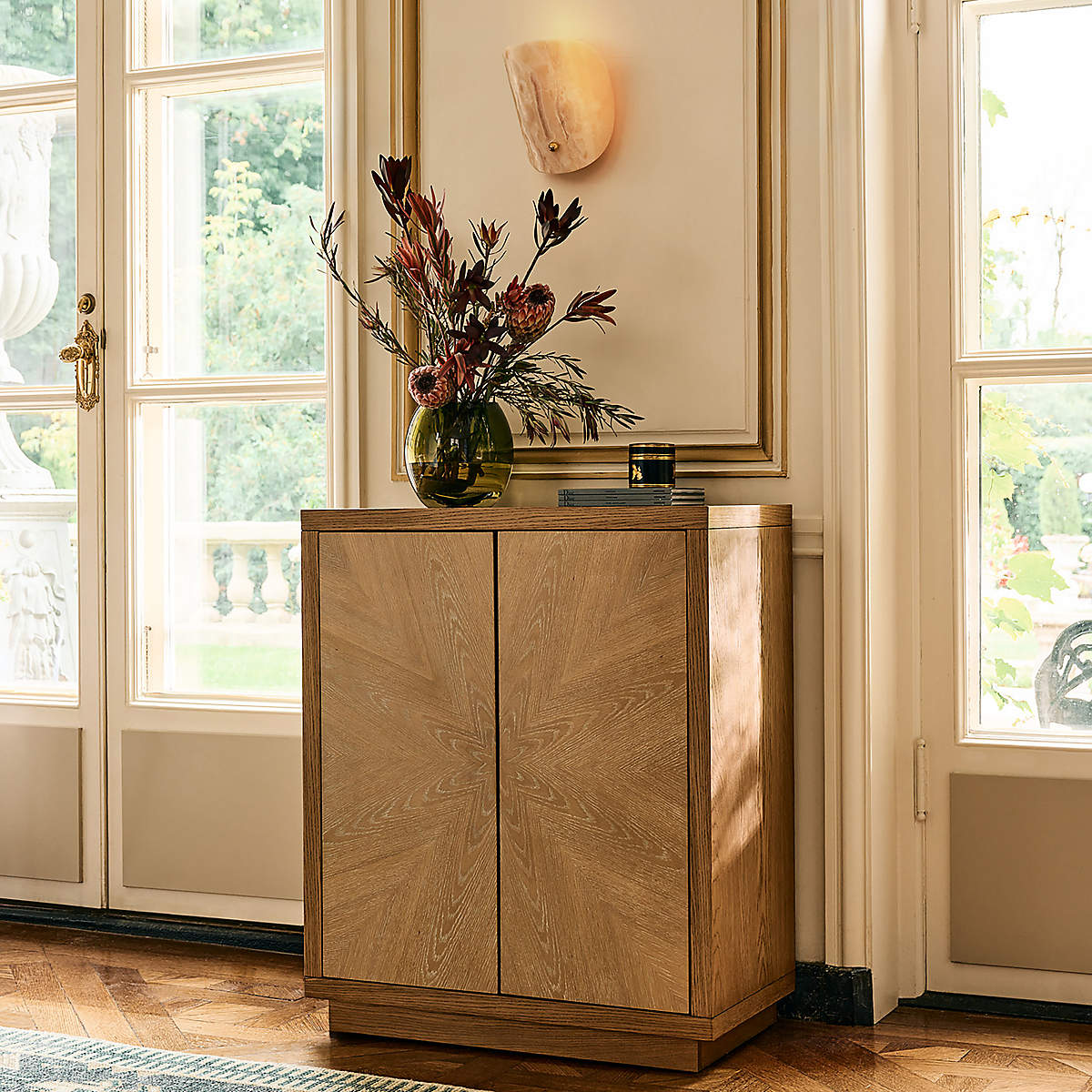 Cupla Wood Entryway Cabinet | CB2