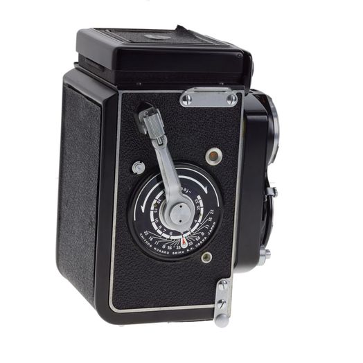 Minolta Autocord MX with Seikosha-MX, Chiyoko 75mm f/3.5 Rokkor