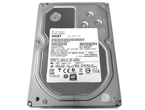 HGST Ultrastar 7K4000 HUS724040ALE640 (0F18567) 4TB 64MB Cache