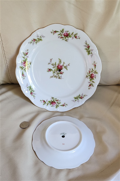 Johann Haviland serving plate insert Moss Rose