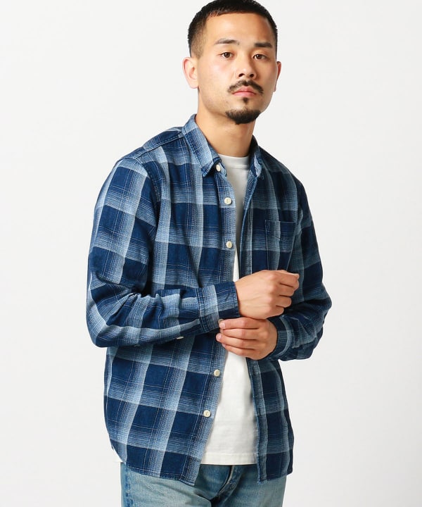 流石の別注！インディゴチェックシャツ！｜ビームス 福岡｜BEAMS