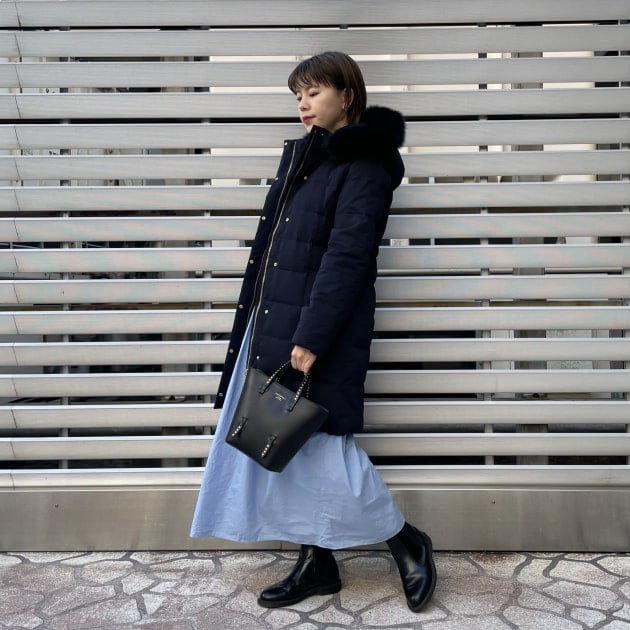 BEAMSDemi-Luxe Demi-Luxe BEAMS Foxダウン FOXファーフードダウン