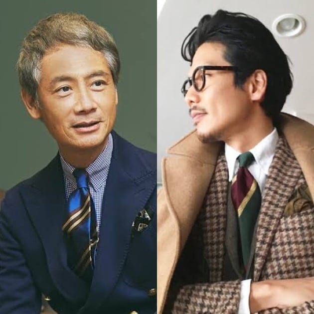 Holliday & Brown」ディレクター中村と西口によるリコメンドネクタイは