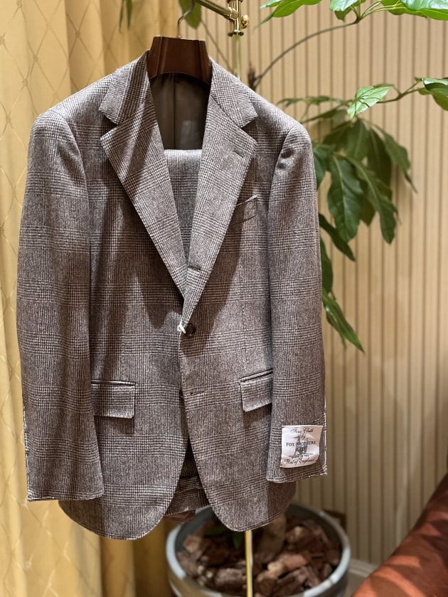 お洒落スーツ。〈FOX BROTHERS〉｜ビームス ハウス 六本木｜BEAMS