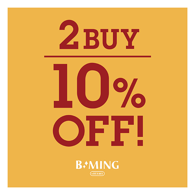 2点以上お買い上げでセール価格からさらに10％OFF！B:MING by BEAMS｜BEAMS