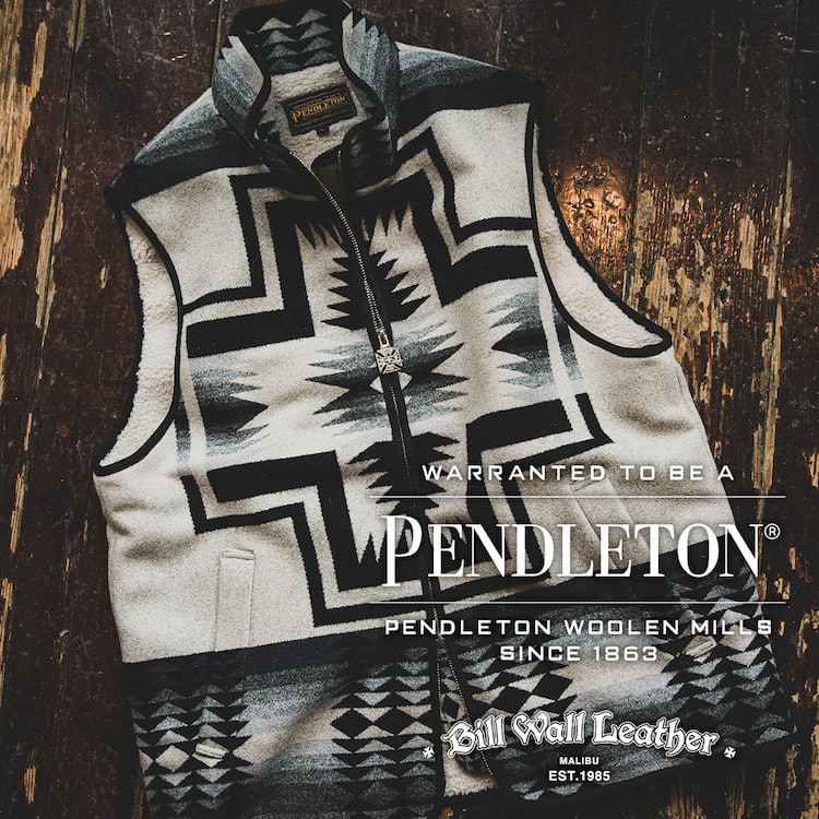 毎回好評を博す別注コレクション〈PENDLETON〉×〈Bill Wall Leather