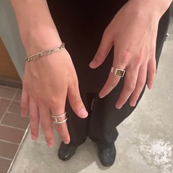 BEAMS（ビームス）XOLO JEWELRY / Oval Mutual Bracelet（アクセサリー