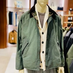 BEAMS F（ビームスF）【別注】Barbour / TRANSPORT ウォッシュド