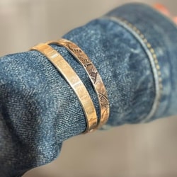 BEAMS（ビームス）【別注】NORTH WORKS / パッチワーク ブレスレット