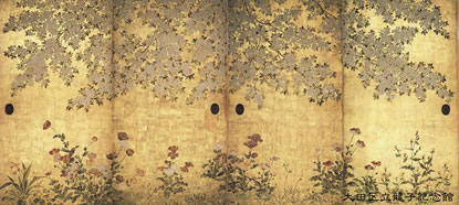 桜芥子図襖”伝 俵屋宗達 ～大琳派展 ～ - リフレッシュの時間