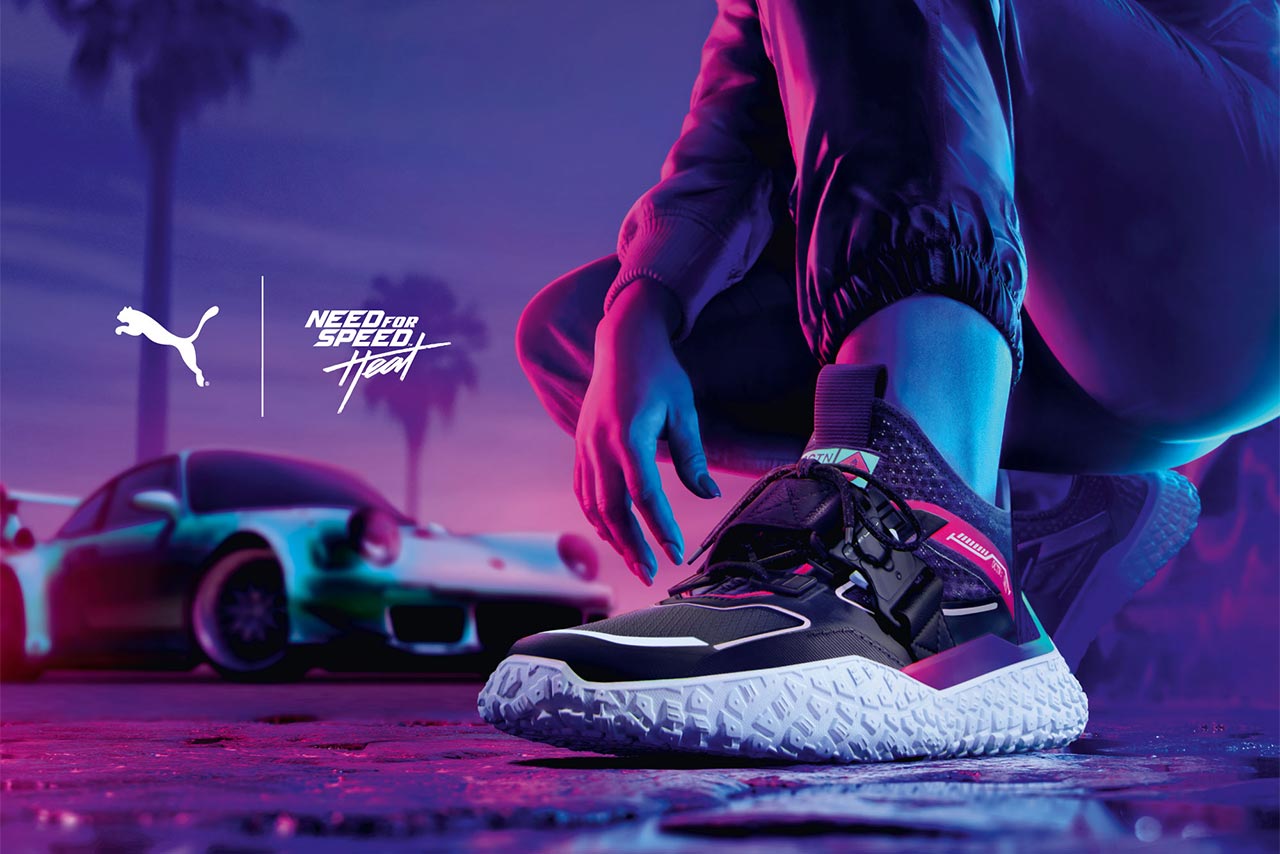 プーマ×NEED for Speedのコラボシューズ『PUMA x NEED FOR SPEED OCTN