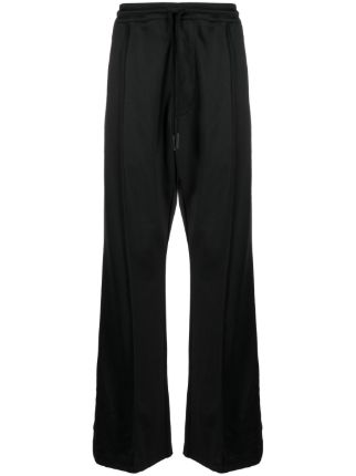 COUNTY OF MILAN バンダナプリント トラックパンツ | ブラック