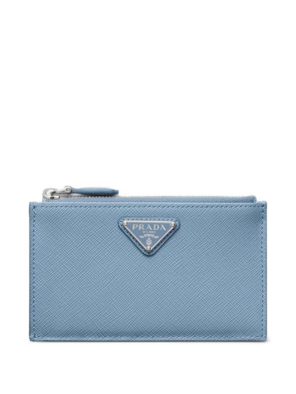 Prada カードケース | ブルー | FARFETCH JP