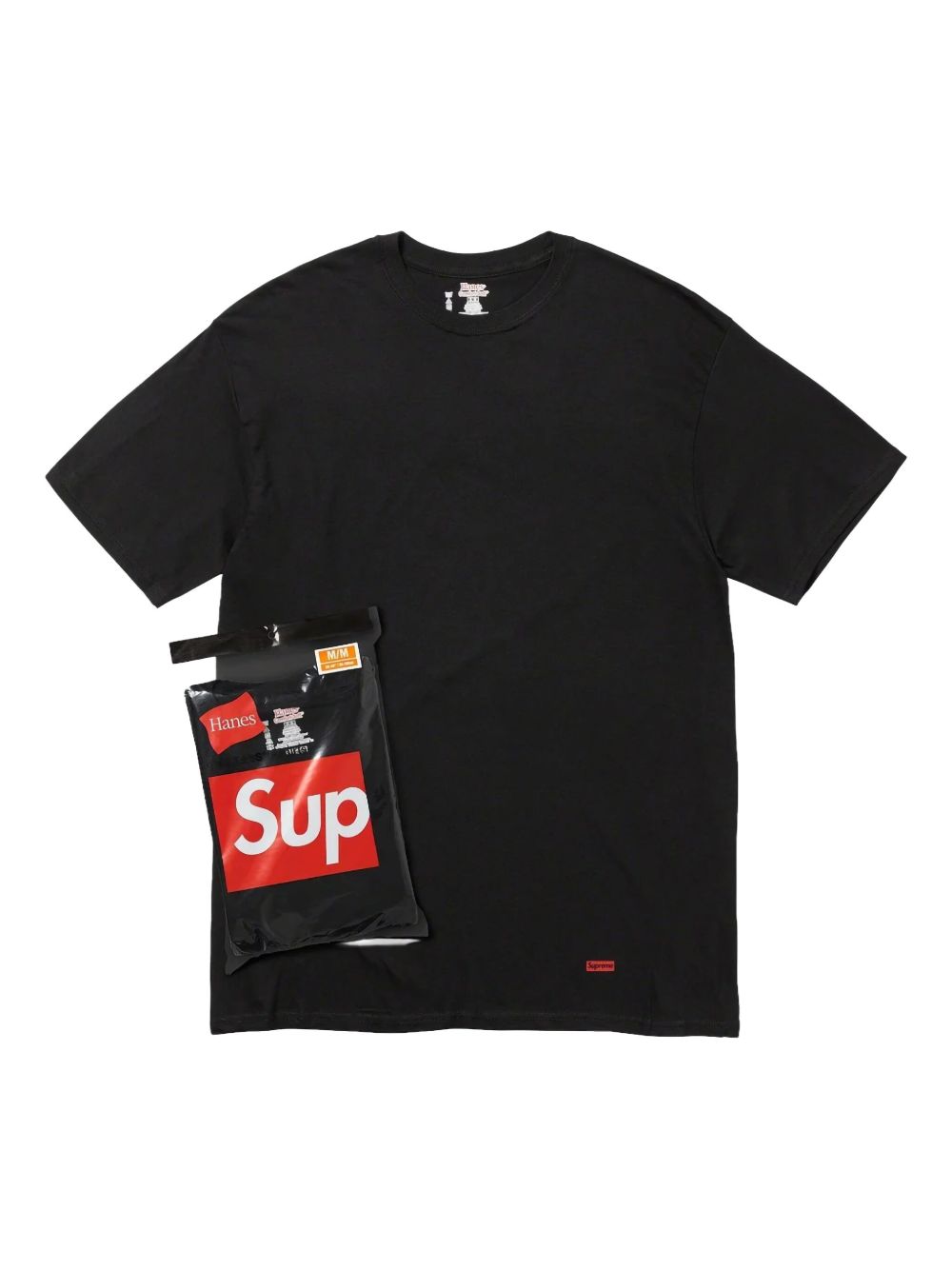 Supreme x Hanes Tagless T-shirt (pack Of three) | Black | FARFETCH
