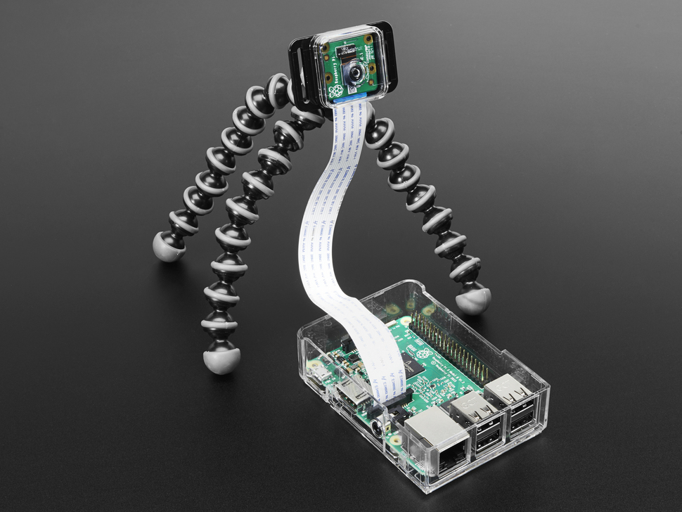 Adafruit Raspberry Pi Camera Board Case with 1/4 Tripod Mount