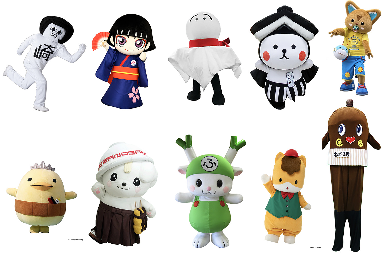 大人気のゆるキャラ10名たちが軽自動車をチェック！ ホンダが「新型N