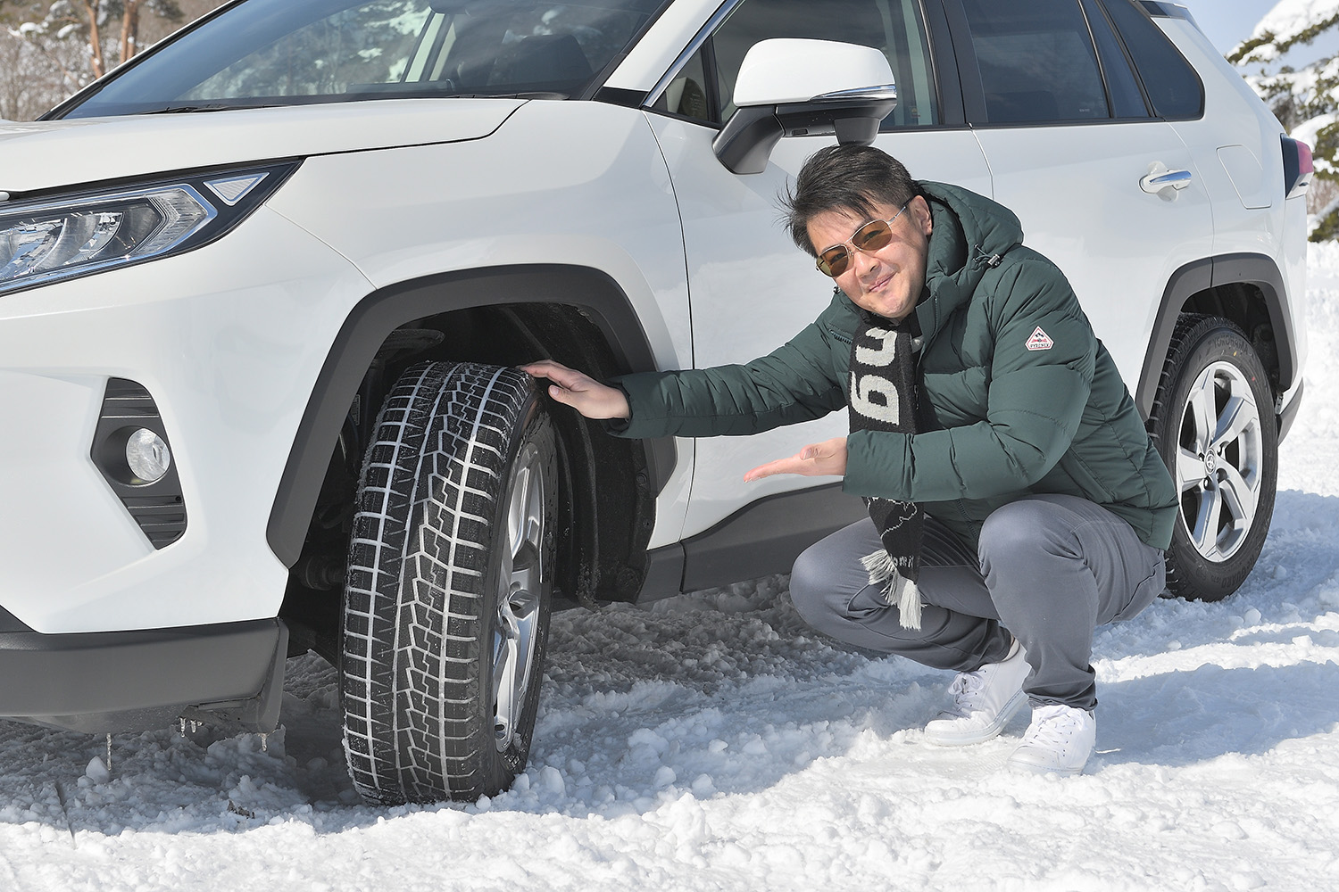 ドライ＆スノーを走り倒して分かった「アイスガード7」の実力！ 従来