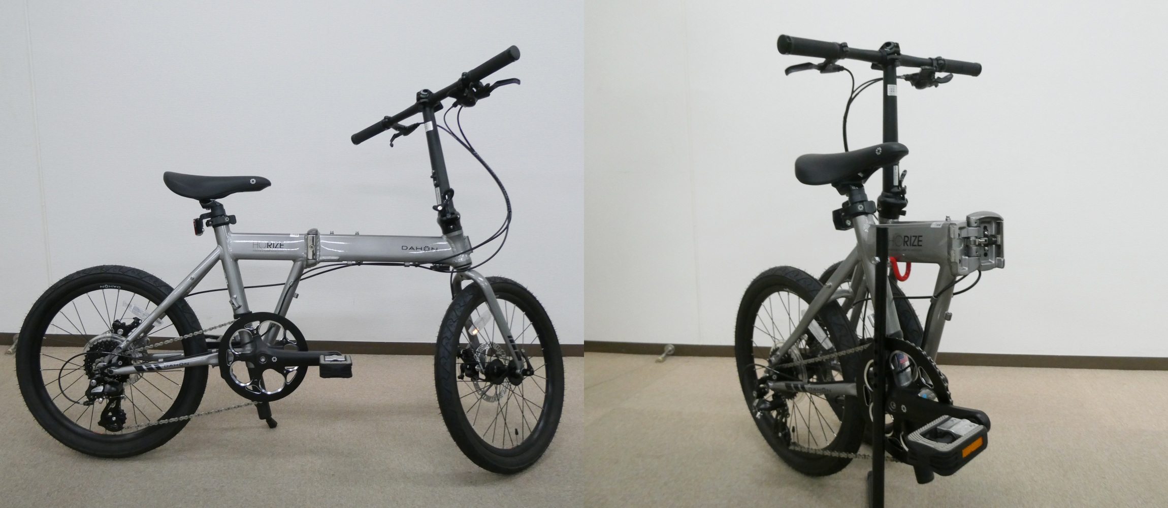 折りたたみ自転車が前後に破断、溶接されていなかったアルミ製フレーム