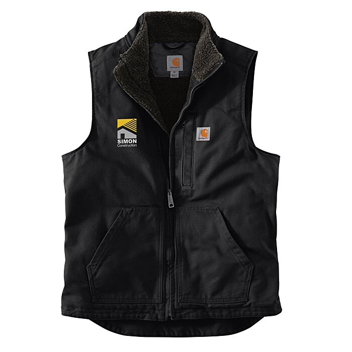 Carhartt Washed Duck Sherpa Lined Vest 161867 : 4imprint.com