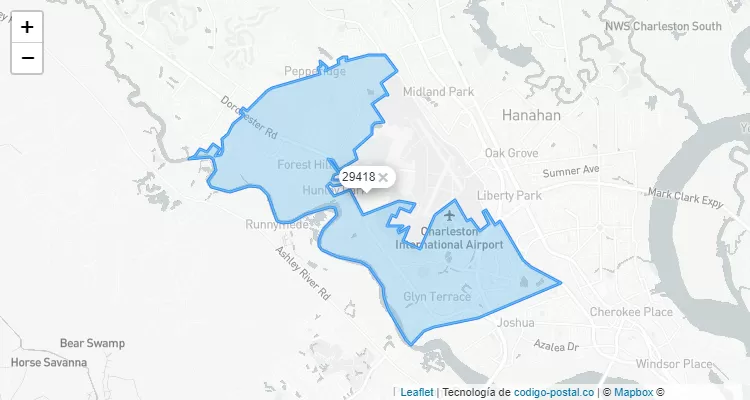 29418 ZIP Code - United States