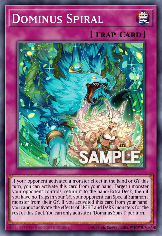 ドミヌス・スパイラル / Dominus Spiral | Yu-Gi-Oh TCG YGO カード