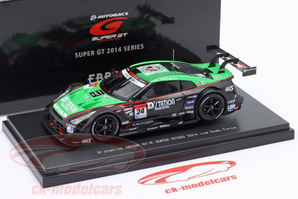 Ebbro 1:43 Nissan GT-R NISMO GT500 #24 Super GT series Japan 2014