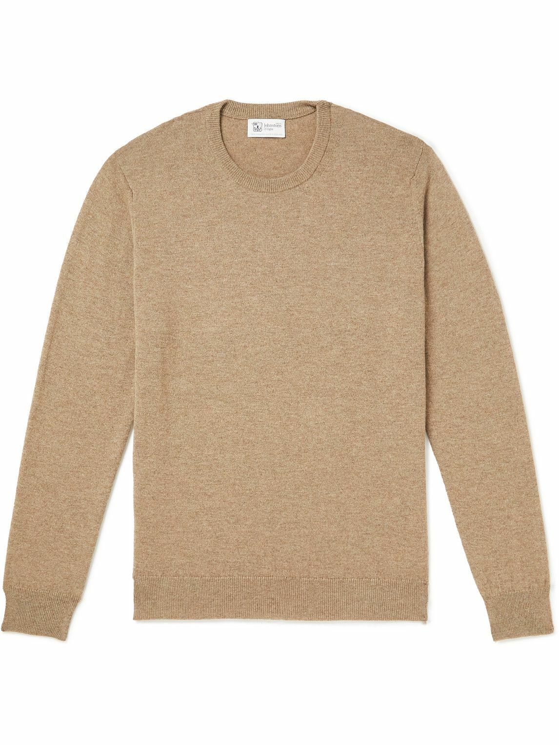 Johnstons of Elgin - Cashmere Sweater - Brown Johnstons of Elgin