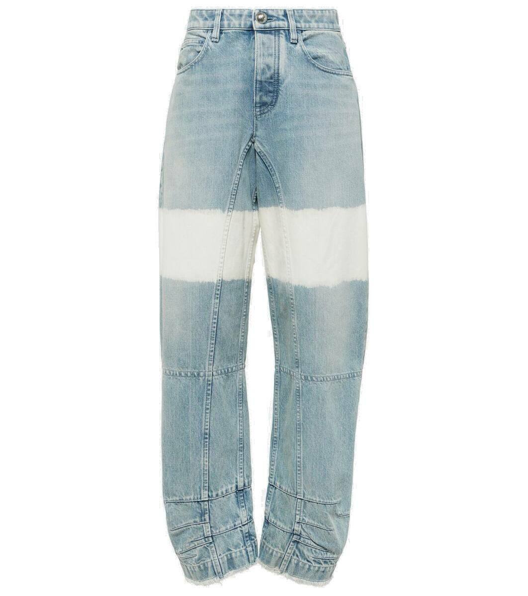 Jil Sander Distressed wide-leg jeans Jil Sander