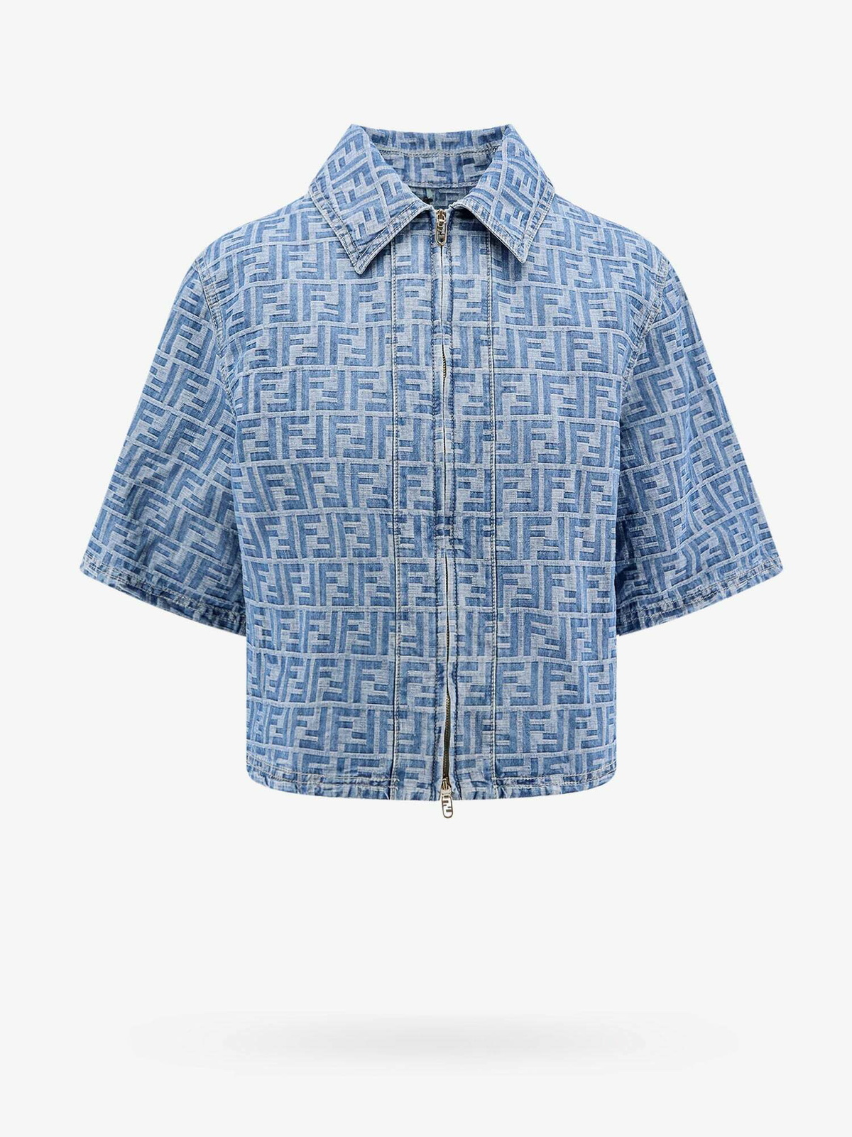 Fendi Shirt Blue Womens Fendi